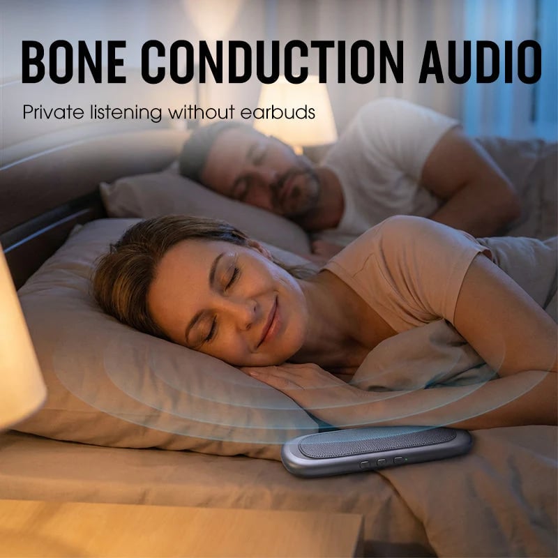 Bluetooth Bone Conduction Sleep Speaker for Pillow