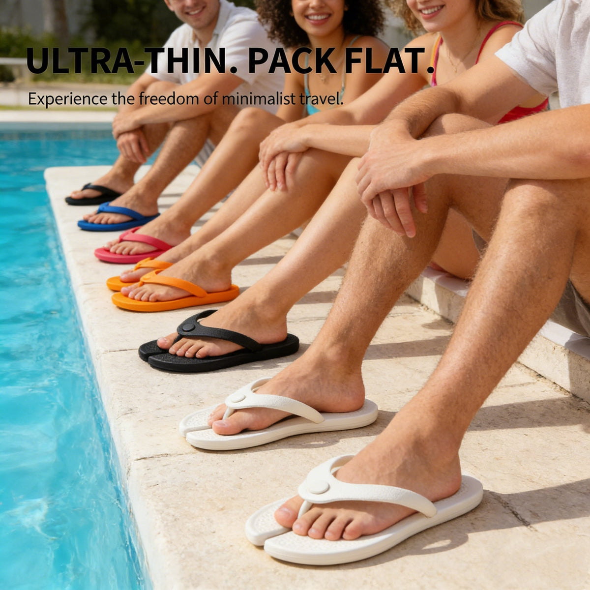 BUY 3 FREE SHIPPING🩴✨Ultra-Thin Foldable Flip Flops
