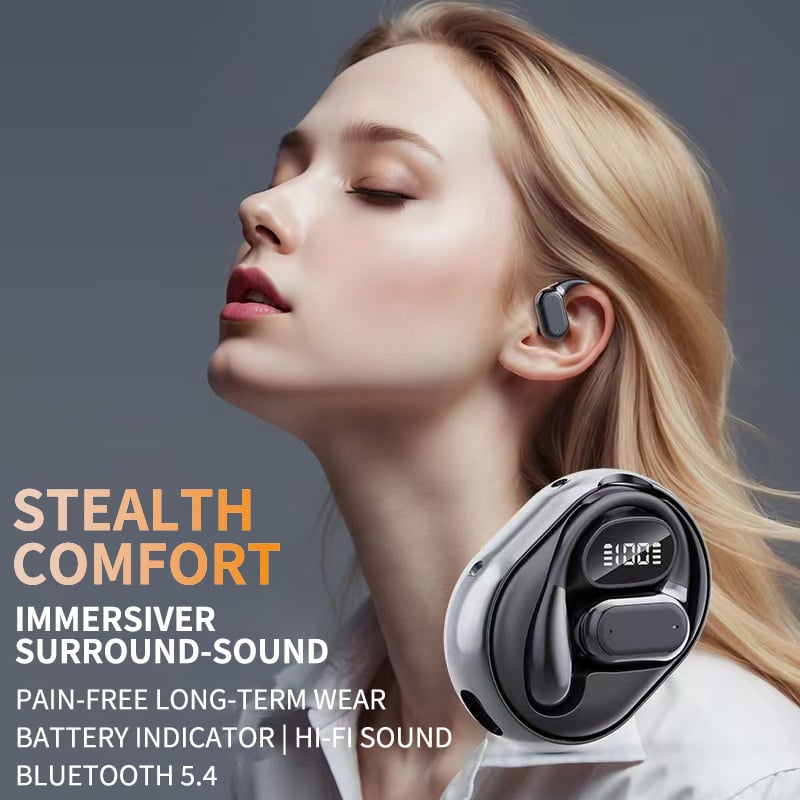🏆#1 Bestseller ⏰49% Off -AI Translation Wireless OWS Bluetooth 5.4 Headphones (Compatible with iOS and Android)