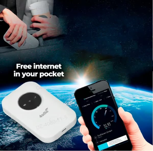 🔥Hot Sale🔥[Power on and use] All-network portable wifi