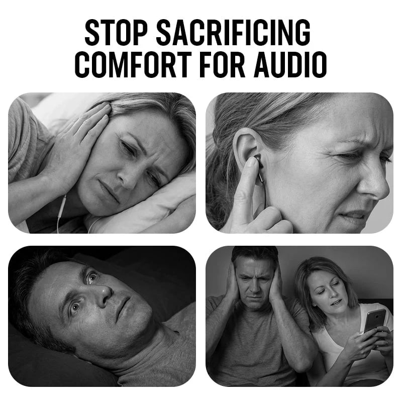 Bluetooth Bone Conduction Sleep Speaker for Pillow