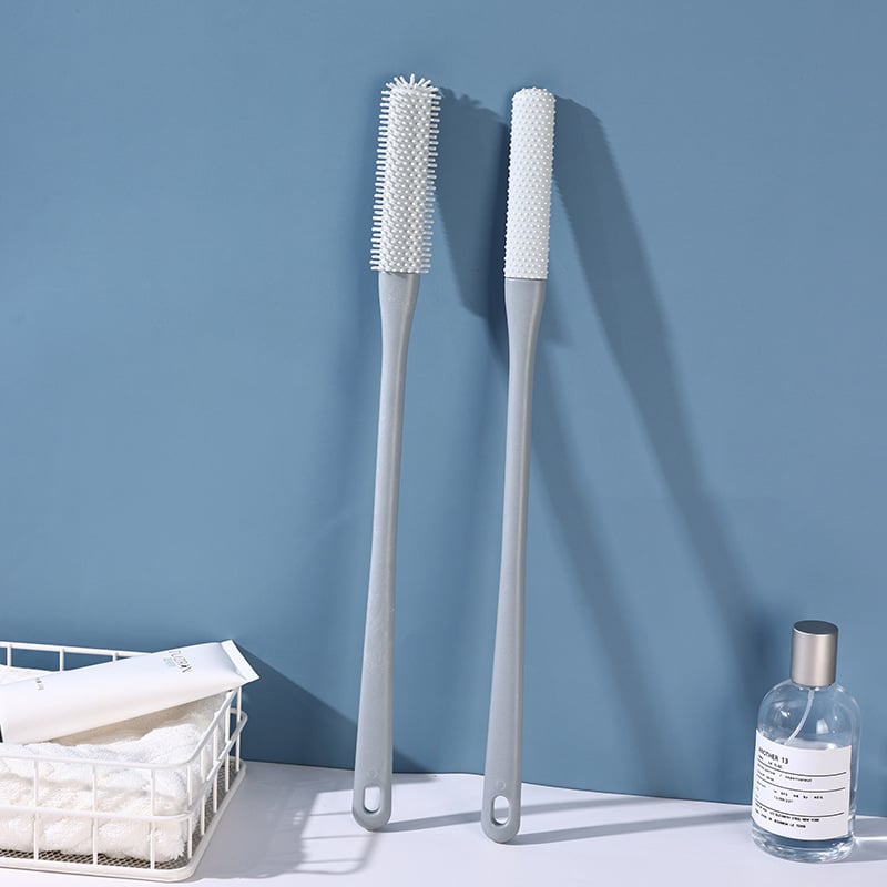 🔥(2PCS/ SET) Long Handled Silicone Toe Crevice Cleaning Brush & Exfoliating Brush