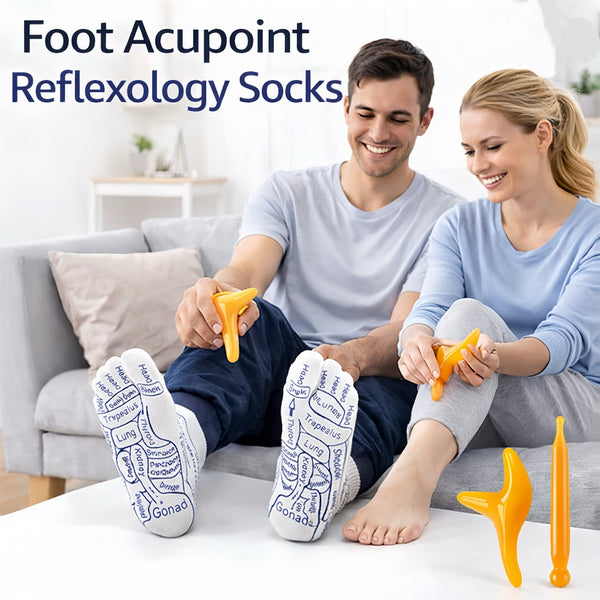 🔥Foot Acupoint Reflexology Socks  | Boost Circulation & Comfort🧦✨