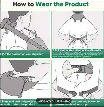 Flex Ease Cordless Neck Shoulder & leg Massager